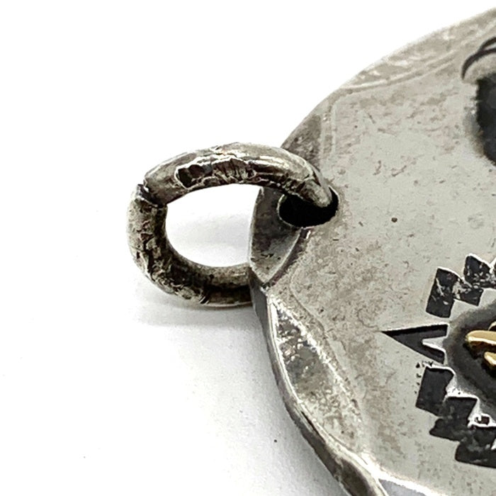 Dear Blossom ディアブロッサム K18 シルバー 特大メタル ペンダントトップ イーグル サンダー 福生店