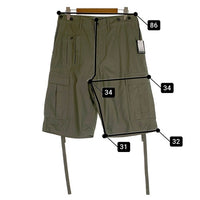 NIGEL CABOURN ナイジェルケーボン アーミーカーゴショート ショートパンツ バックサテン ダークグリーン 8050-00-51012-1-3 Size 34 福生店