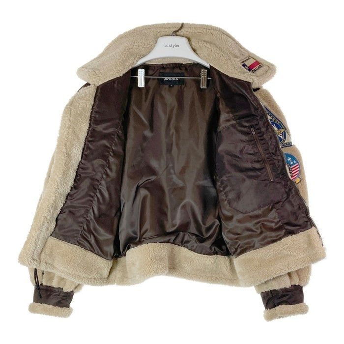 AVIREX アヴィレックス 783-2952004 レトロ ボア TOPGUN B-3ジャケット ベージュ sizeM 瑞穂店