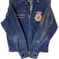 NATIONAL FFA LOT100 jacket ファーマーズジャケット コーデュロイ ネイビー size38 瑞穂店