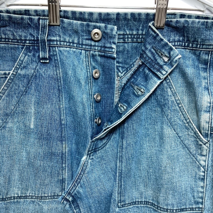 REMILLA レミーラ ボタンフライ デニムパンツ インディゴ sizeM 瑞穂店