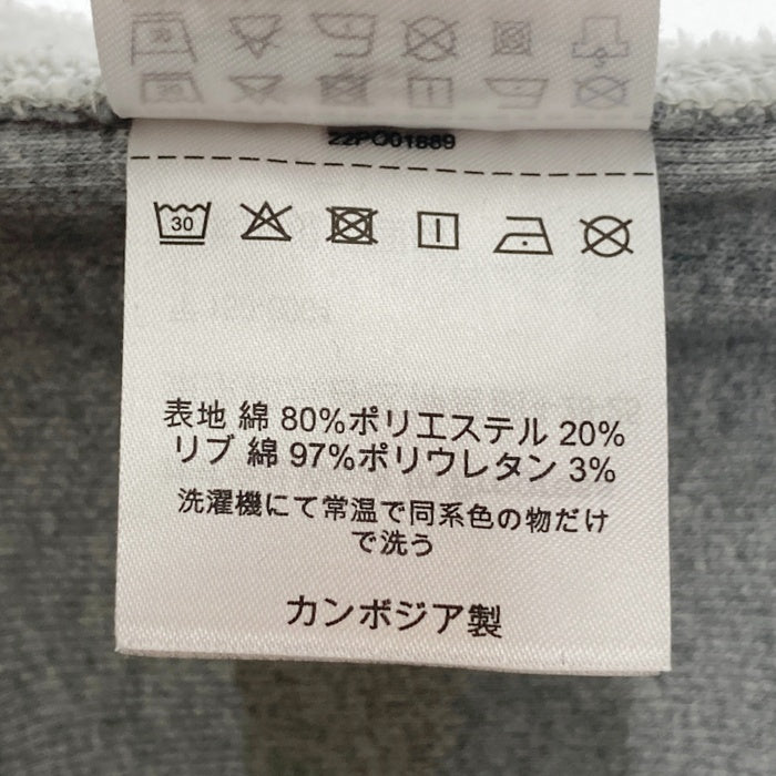 Carhartt WIP カーハートワークインプログレス Half Zip American Script Sweat ハーフジップ プルオーバースウェットトレーナー グレー Size XL 瑞穂店