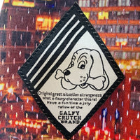 GALFY ガルフィー 夜景プリント メッシュ Tシャツ パープル×オレンジ size中型犬 瑞穂店