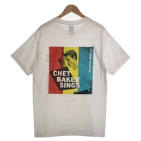 WACKO MARIA ワコマリア 24FW CHET BAKER SINGS WASHED HEAVY WEIGHT CREW NECK T-SHIRT チェットベイカー 半袖 Tシャツ ホワイト Size L相当 福生店