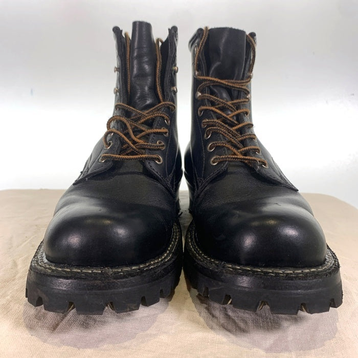 WHITE'S BOOTS ホワイツブーツ Smoke Jumper スモークジャンパー レギュラートゥ レザーブーツ Vibram100 ブラック Size 9 1/2 E (27.5cm) 福生店