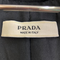 PRADA プラダ 24V3770 ナイロン フーデッド ジップアップジャケット 中綿 ブラック SizeXL 瑞穂店