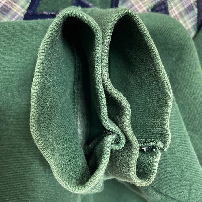 FRUIT OF THE LOOM フルーツオブザルーム USA製 正面ワッペン スウェットトレーナー グリーン sizeL 瑞穂店