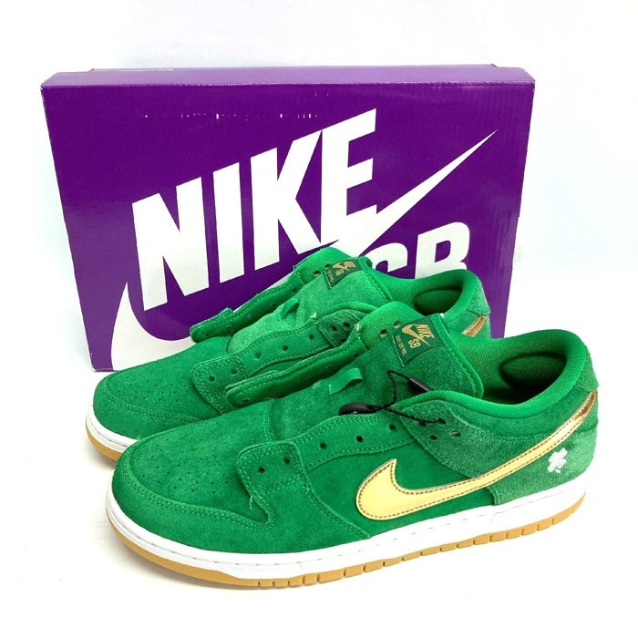 NIKE ナイキ BQ6817-303 SB Dunk Low St. Patrick's Day/Shamrock スニーカー グリーン size28cm 瑞穂店