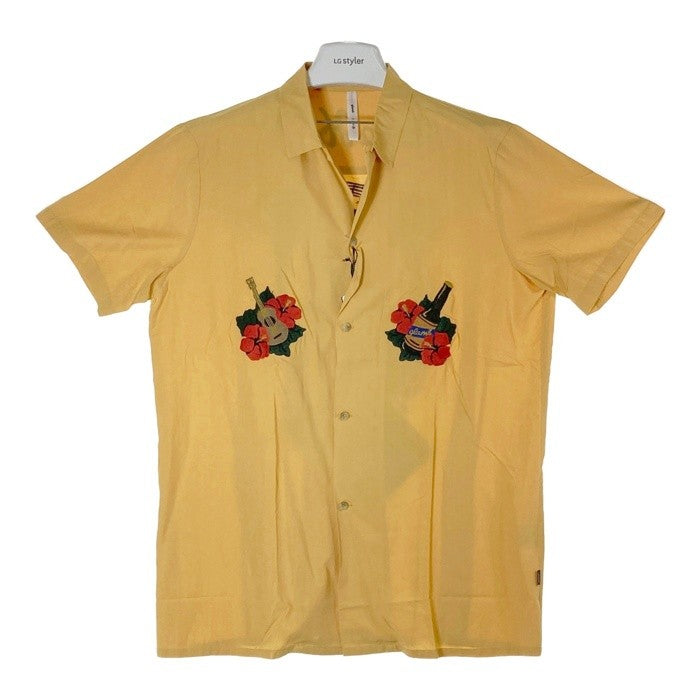 glamb グラム Rock-A Hula アロハシャツ GB16SP/SH07 イエロー Size 4 瑞穂店