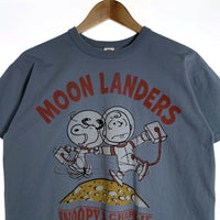 TOYS McCOY トイズマッコイ MOON LANDERS SNOOPY TEE スヌーピー プリントTシャツ ブルー TMC2538 Size L 福生店
