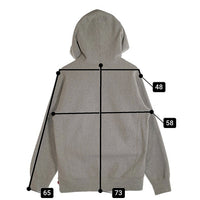SUPREME シュプリーム 16AW Box Logo Hooded Sweatshirt ボックスロゴ プルオーバースウェットパーカー グレー Size L 福生店