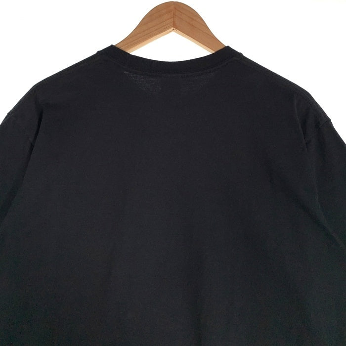 SUPREME シュプリーム 21SS KAWS Chalk Logo Tee カウズ チョークロゴ プリントTシャツ ブラック Size L 福生店