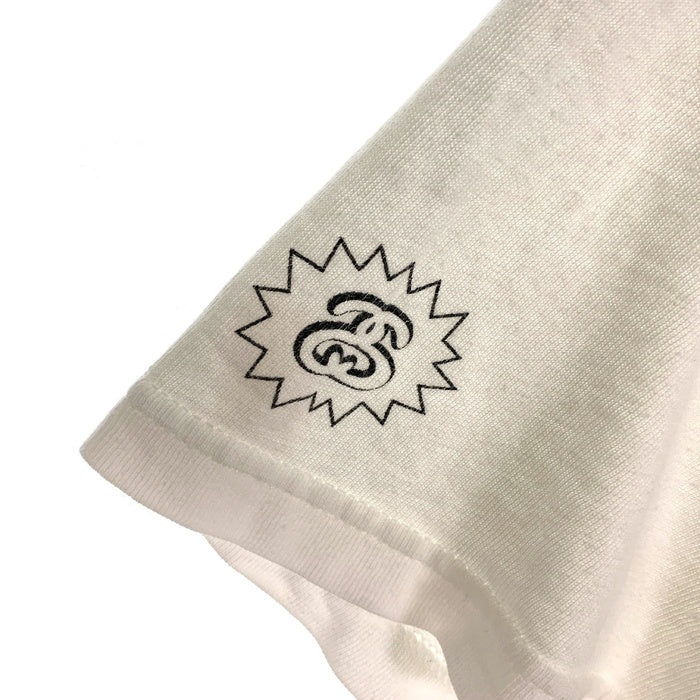 STUSSY ステューシー BEAVIS AND BUTT-HEAD ビーバスアンドバットヘッド プリントTシャツ ホワイト メキシコ製 Size L 福生店
