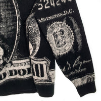 SUPREME シュプリーム 25SS Money Sweater マネーセーター ニット アクリル ブラック Size XXL 福生店