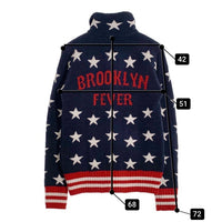 TMT ティーエムティー 19AW SHAGGY BOA STAR ZIP UP JACKET シャギーボア スタージップジャケット ネイビー TKN-F1901 Size L 福生店