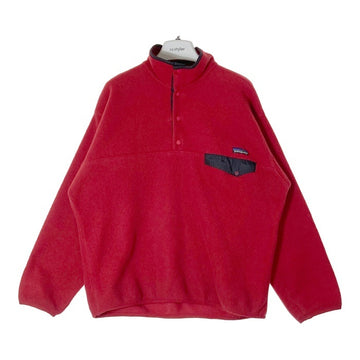 Patagonia パタゴニア ジャマイカ製 25450 シンチラ スナップT プルオーバー レッド sizeL 瑞穂店
