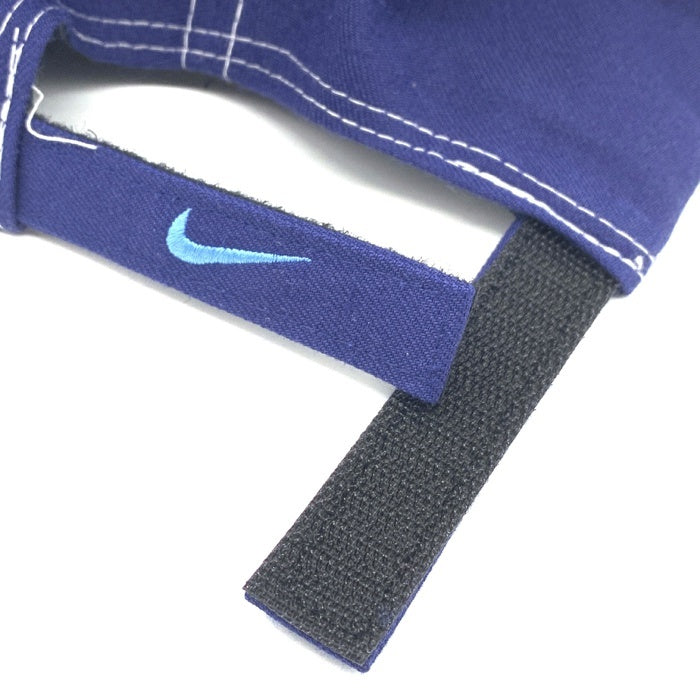 90's NIKE ナイキ CAROLINA BASKETBALL ノースカロライナ 大学 バスケットボール ワッペン キャップ ネイビー 福生店