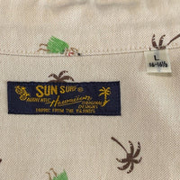 SUN SURF サンサーフ コットンハワイアン ボタンダウンシャツ SS34973 Size L 福生店