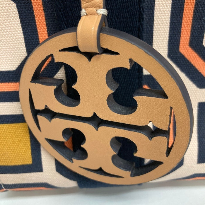 TORY BURCH トリー バーチ キャンバス ハンドバッグ ベージュ 瑞穂店