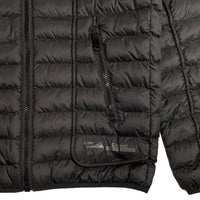 DIESEL ディーゼル W-HAWK-NW ジップアップ 中綿ジャケット ライダース ブラック A06422 0BHAZ Size S 福生店