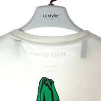 AWAKE NY アウェイク Wasted Youth ウェイステッドユース VERDY ヴェルディ Logo Flowe Can S/S Tee Tシャツ ホワイト sizeL 瑞穂店