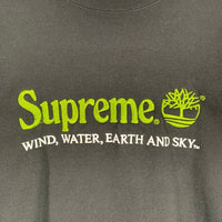 SUPREME シュプリーム 20SS Timberland ティンバーランド Crewneck クルーネックスウェットトレーナー ブラック Size XL 福生店