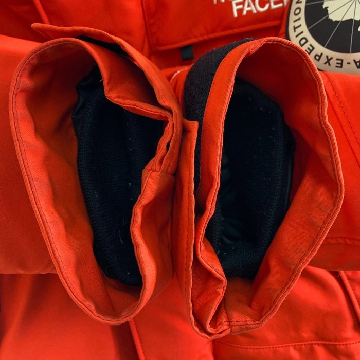 THE NORTH FACE ザ・ノースフェイス ND91807 GORE-TEX ANTARCTICA PARKA ダウンジャケット オレンジ sizeM※袖口・裾汚れあり 瑞穂店
