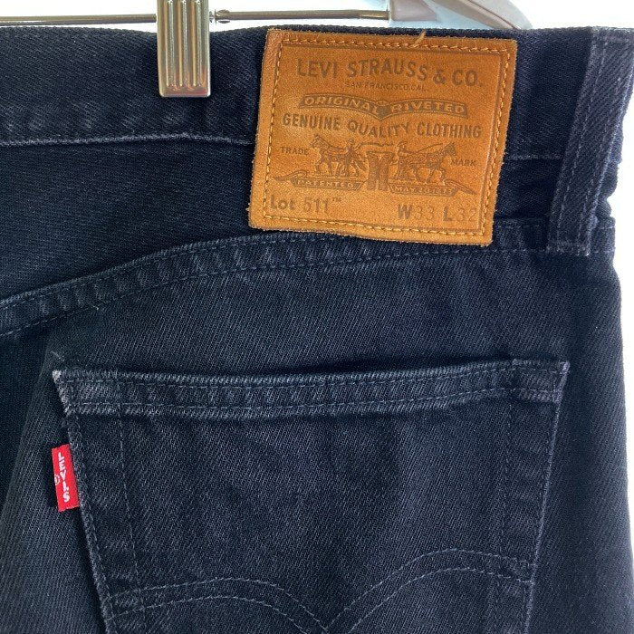 Levis リーバイス PREMIUM 511 USA製 BIGE デニムパンツ ブラック sizeW33 瑞穂店