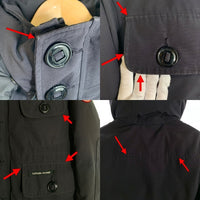 CANADA GOOSE カナダグース RUSSELL PARKA ラッセルパーカー ファー ダウンジャケット ブラック 2301JM Size XS 福生店