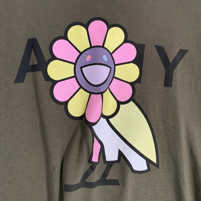 OCTOBERS VERY OWN オクトーバーズベリーオウン TM/KK カイカイキキ 村上隆 プリントTシャツ オリーブ Size M 福生店
