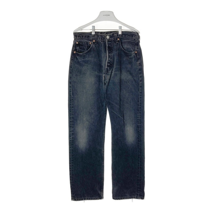 Levi's リーバイス 501-0660 501 USA製 ボタン裏553 01年製 後染めブラック デニムパンツ ブラック size32 瑞穂店