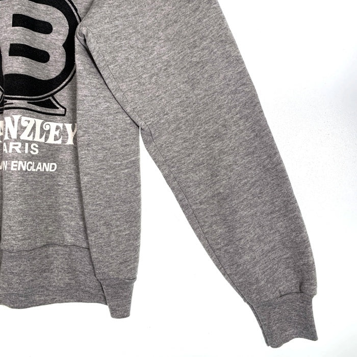 80's BARNZLEY PARIS プリント クルーネックスウェットトレーナー グレー アイルランド製 SCREEN STARS Size M 福生店