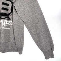 80's BARNZLEY PARIS プリント クルーネックスウェットトレーナー グレー アイルランド製 SCREEN STARS Size M 福生店
