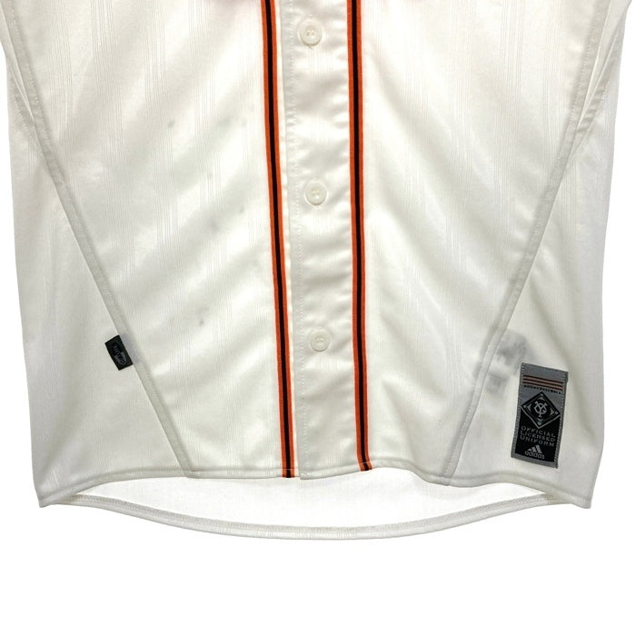 adidas アディダス  読売ジャイアンツ 内海哲也 半袖 ユニフォーム ホワイト size160 瑞穂店