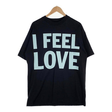 HONEY FUCKING DIJON ハニーファッキングディジョン I FEEL LOVE プリントTシャツ ブラック Size L 福生店