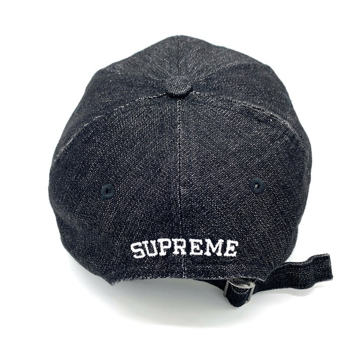 SUPREME シュプリーム 25SS Cordura Denim S Cap 6-Panel コーデュラデニム Sロゴ 6パネルキャップ ブラック 福生店