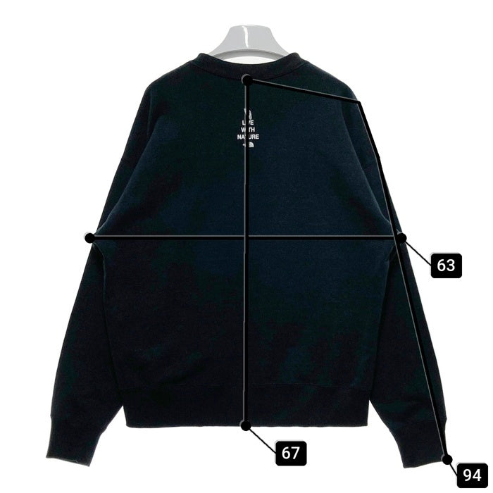THE NORTH FACE ザノースフェイス NT12536 ズーピッカークルー ブラック sizeL 瑞穂店