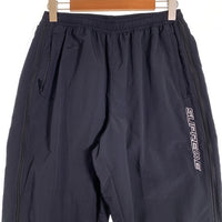 SUPREME シュプリーム 23SS Full Zip Baggy Warm Up Pants ナイロン フルジップ バギー ウォームアップ パンツ ブラック Size L 福生店