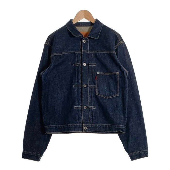 90's Levis リーバイス 71506-XX ボタン裏J02 1st 大戦モデル 復刻 BIG E ビッグイー セルビッチ 赤耳 ファースト デニムジャケット 濃紺 インディゴ 日本製 Size 40 福生店