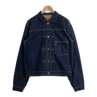 90's Levis リーバイス 71506-XX ボタン裏J02 1st 大戦モデル 復刻 BIG E ビッグイー セルビッチ 赤耳 ファースト デニムジャケット 濃紺 インディゴ 日本製 Size 40 福生店
