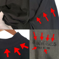 FOG ESSENTIALS エッセンシャルズ ロングスリーブTシャツ ブラック Size L 福生店