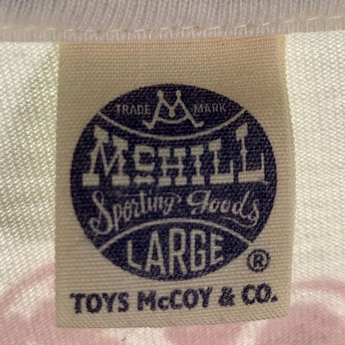 TOYS McCOY トイズマッコイ SNOOPY “BORN FREE” スヌーピープリント リンガーTシャツ トリコロール TMC2440 Size L 福生店