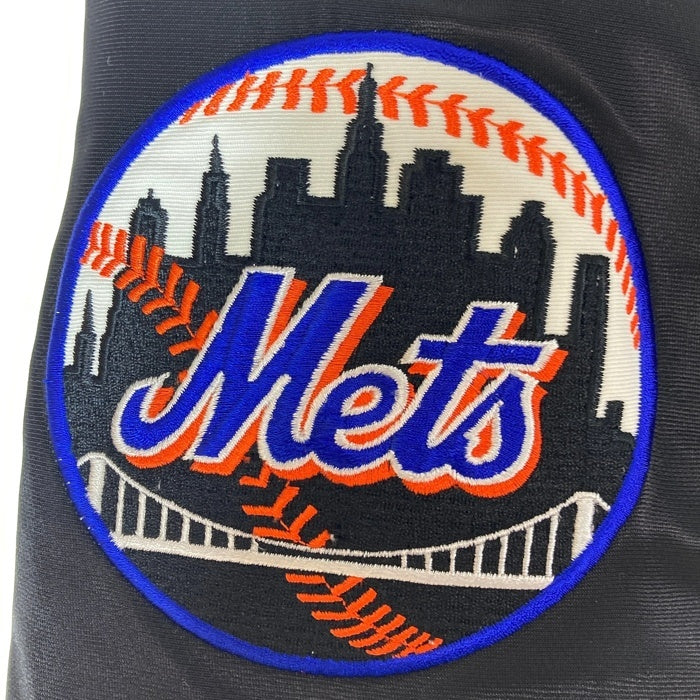 マジェスティック スタジャン スウェット  スナップボタン MLB NY Majestic マジェスティック MLB New York Mets ニューヨーク