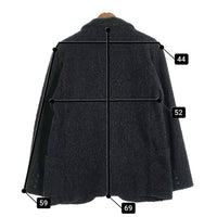 Pherrow's フェローズ Herringbone Suck Jacket ヘリンボーン サックジャケット 3B テーラード ネイビー 19W-PWSC1-HB Size L 福生店