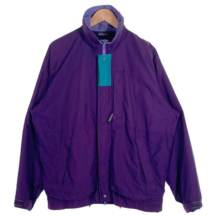 90's Patagonia パタゴニア No Puffer Fall Lind Insulated Jacket ナイロンジャケット パープル Size M 福生店