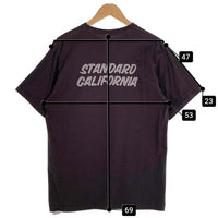STANDARD CALIFORNIA スタンダード カリフォルニア 26AW KOMY / SD GOLDEN HOURS T 半袖 Tシャツ ブラック Size L 福生店