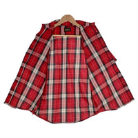 Corefighter コアファイター フランネルチェックシャツ 半袖 レッド Size L 福生店