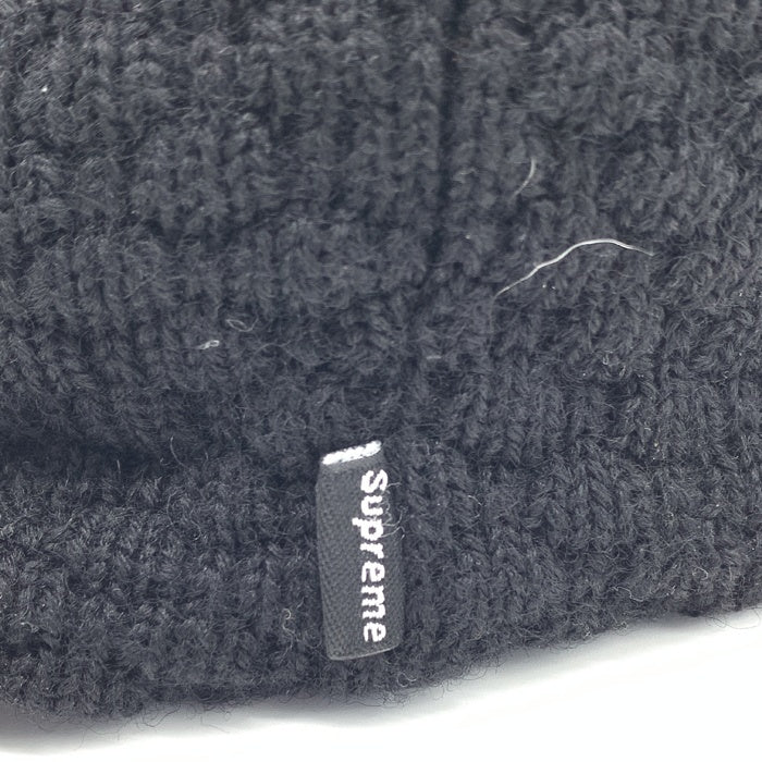 SUPREME シュプリーム オールド ウールニット キャスケット ブラック 帽子 つばあり 中国製 福生店