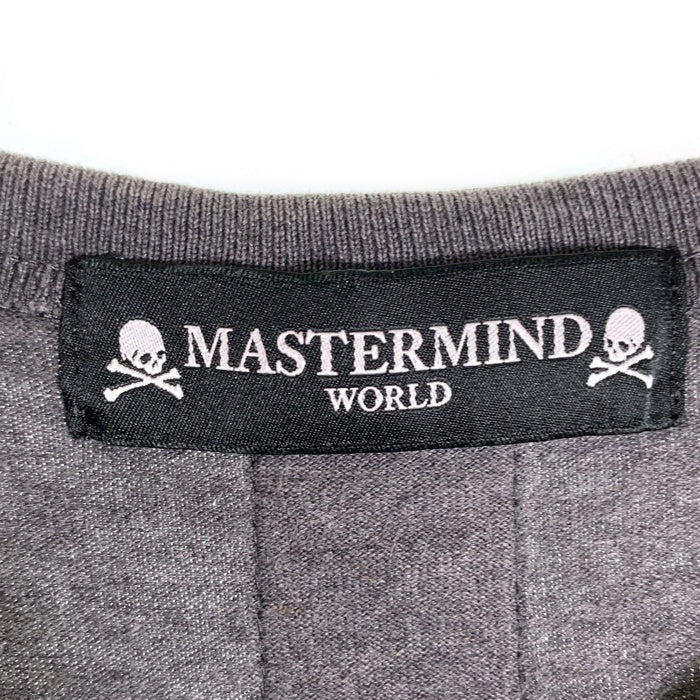 MASTERMIND WORLD マスターマインド ワールド プリントTシャツ チャコールグレー MW17P01-TS028-010 Size S 福生店