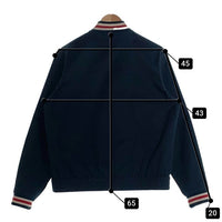 FRED PERRY フレッドペリー Tennis Bomber Jacket テニス ボンバージャケット ネイビー J6154 Size L 福生店